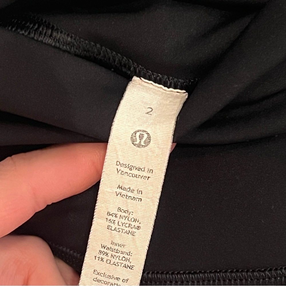 Lululemon Base Pace High Rise Reflective Short - Picture 12 of 12